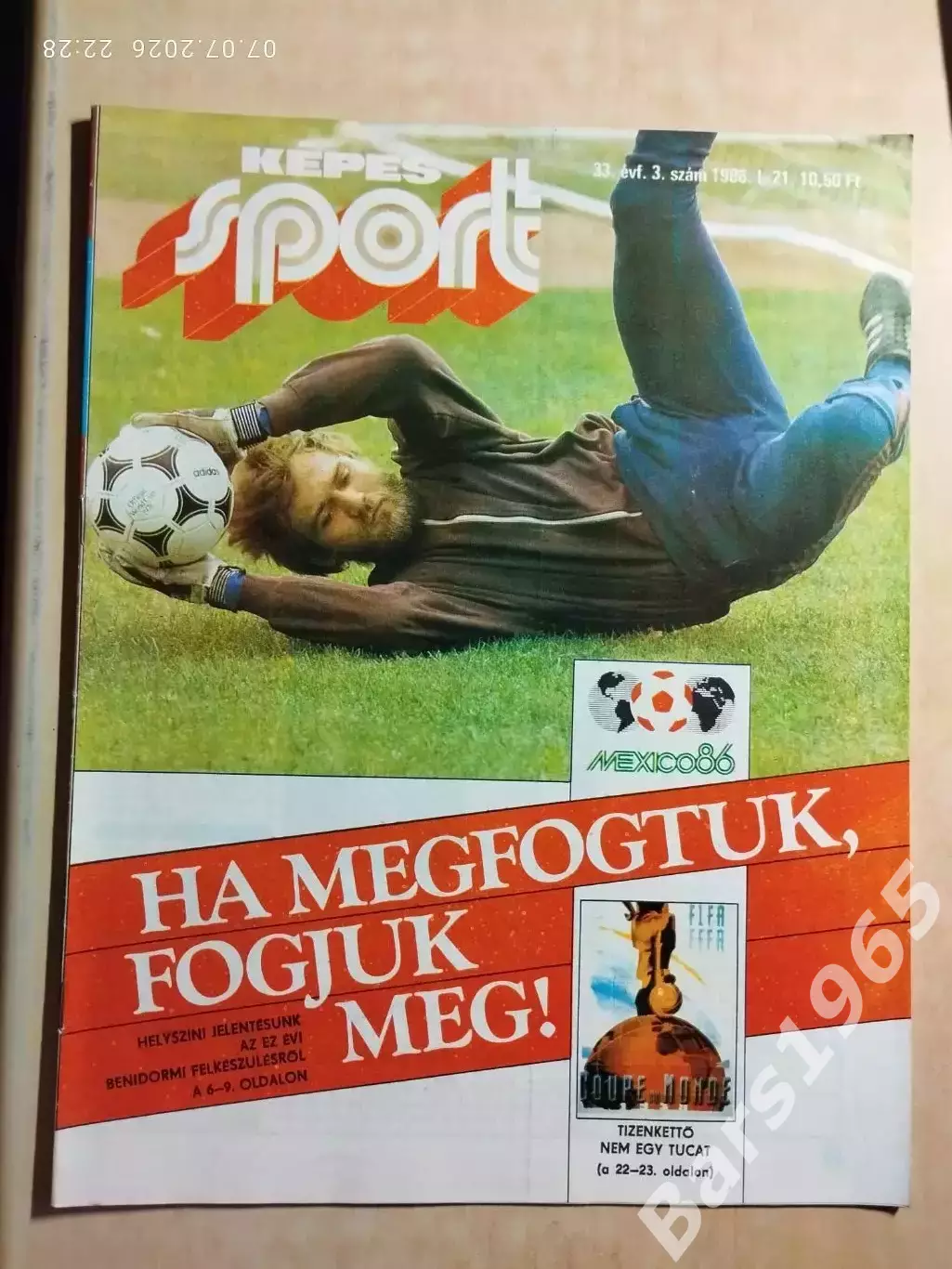 Kepes Sport Венгрия № 3 1986