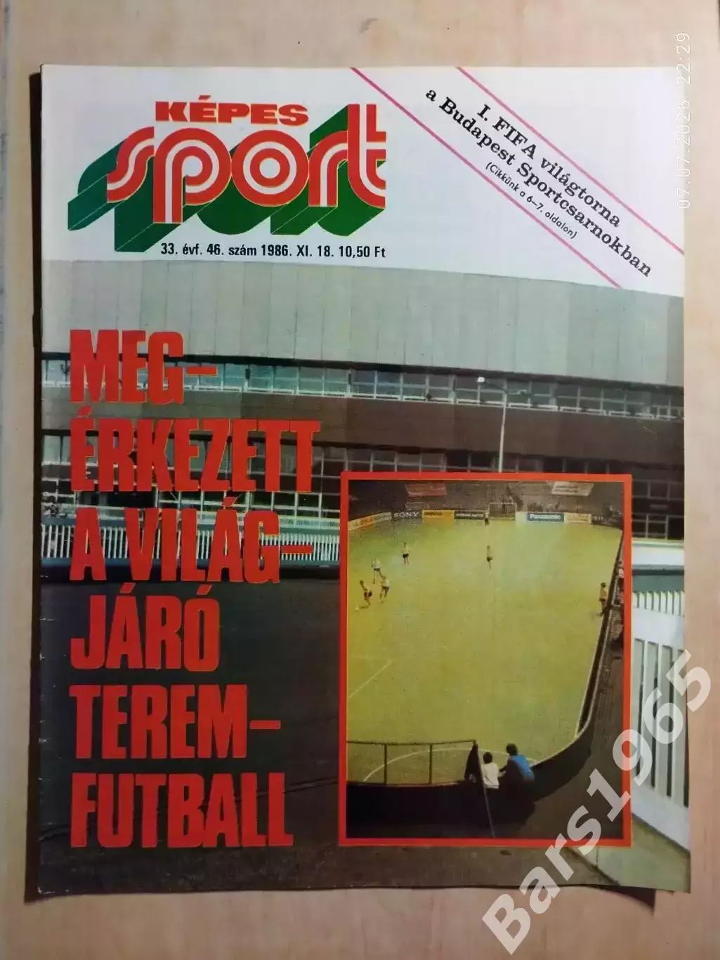 Kepes Sport Венгрия № 46 1986