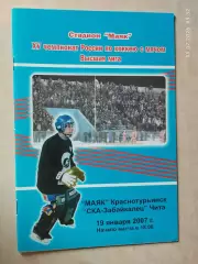 Маяк Краснотурьинск - СКА-Забайкалец Чита 2007