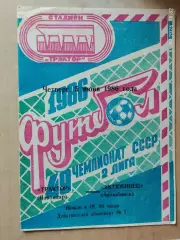 Трактор Павлодар - Актюбинец Актюбинск 1986