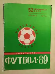 Пахтакор Ташкент 1989