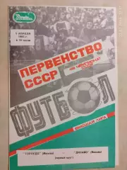 Торпедо Москва - Динамо Москва 1985
