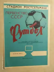 Ростсельмаш 1985 2 круг