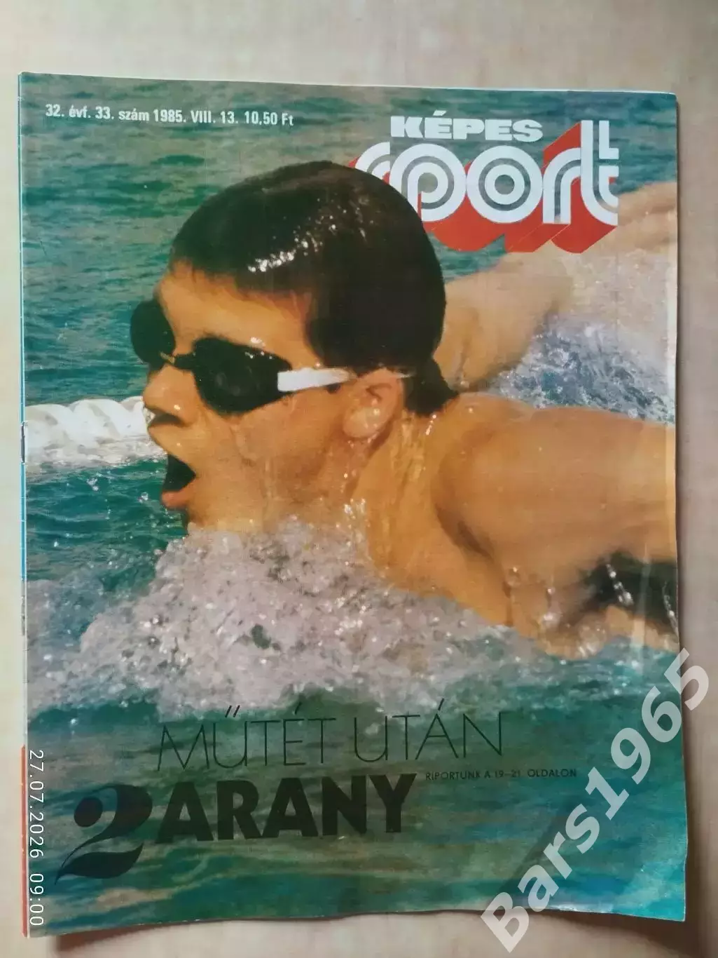 Kepes Sport Венгрия № 33 1985