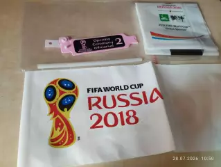 Хлопушка надувная (пара) Чемпионат мира по футболу Москва 2018