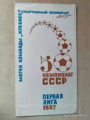 Кузбасс Кемерово 1987