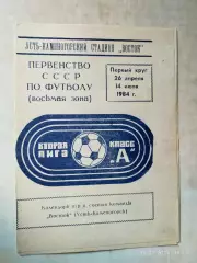 Восток Усть-Каменогорск 1984