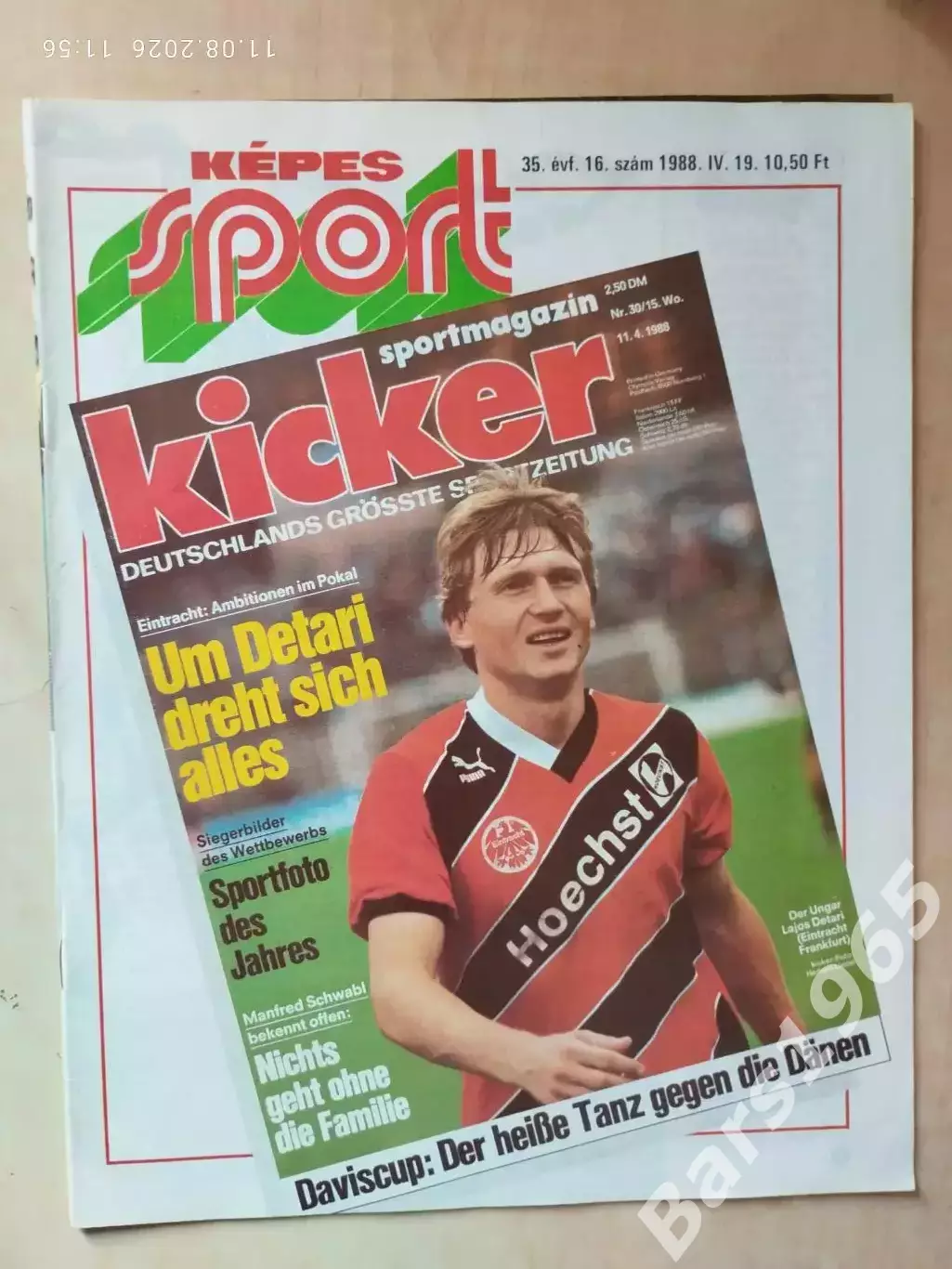 Kepes Sport Венгрия № 16 1988