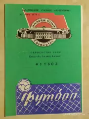 Сокол Саратов - Локомотив Оренбург 1974