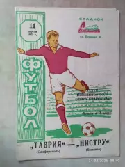 Таврия Симферополь - Нистру Кишинев 1975