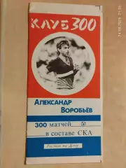 СКА Ростов-на-Дону 1989 Александр Воробьев 300 матчей