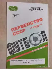 Торпедо Москва - Спартак Москва 1985