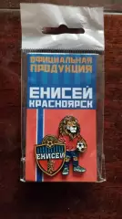 Значок ФК Енисей Красноярск Эмблема с Талисманом