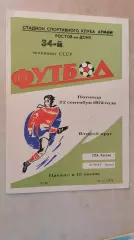 СКА Ростов-на-Дону - Арарат Ереван 1972