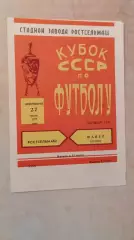 Ростсельмаш Ростов-на-Дону - Факел Воронеж 1977 Кубок СССР