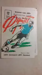 Амур Благовещенск - Амур Комсомольск-на-Амуре 1982