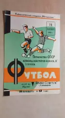 Крылья Советов Куйбышев - Алга Фрунзе 1970