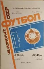 Факел Воронеж - Волга Калинин 1988