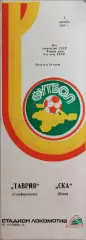Таврия Симферополь - СКА Киев 1985