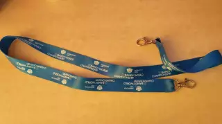 Чемпионат мира по хоккею с мячом Хабаровск 2015 Ремешок для бейджа