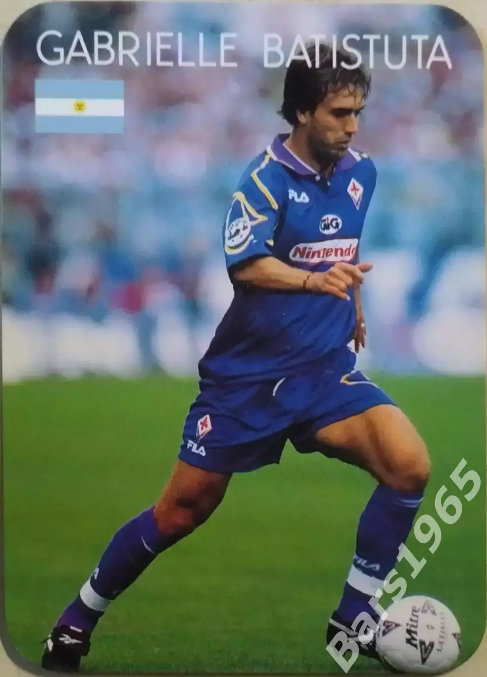 Габриэль Батистута 1999 Gabrielle Batistuta