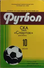 СКА Киев - Спартак Кострома 1981