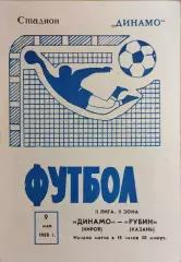Динамо Киров - Рубин Казань 1988