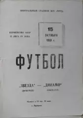 Звезда Иркутск - Динамо Барнаул 1981
