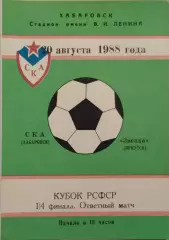 СКА Хабаровск - Звезда Иркутск 1988 Кубок РСФСР