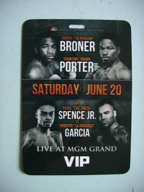 Бокс Broner Porter Spence jr Garcia