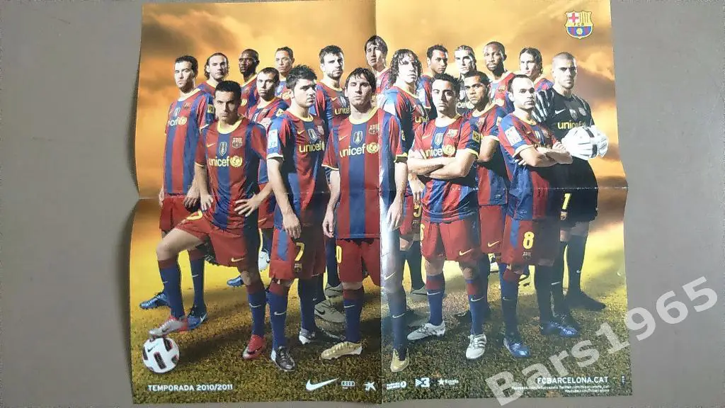 Барселона Испания 2010-2011