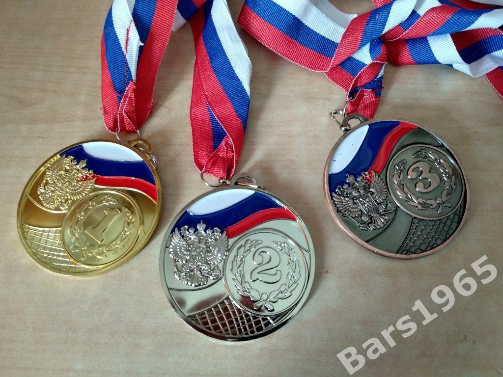 Медаль Призеры мини-футбольной школьной ассоциации Мишка Красноярск 1