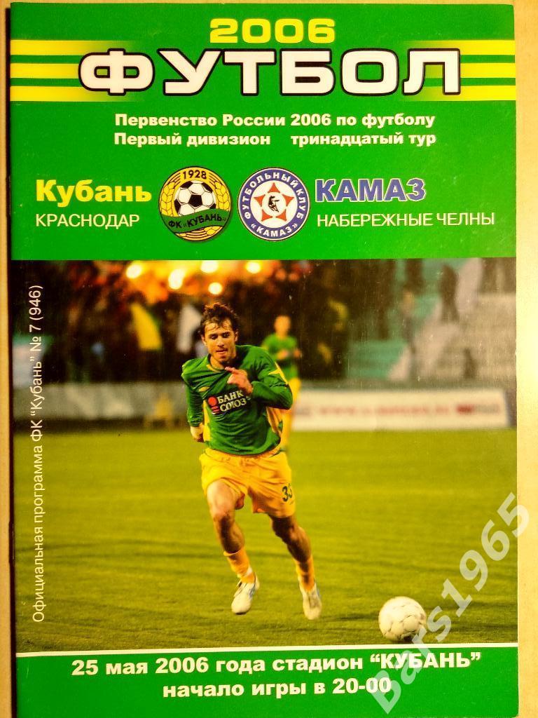 Кубань Краснодар КАМАЗ Набережные Челны 2006