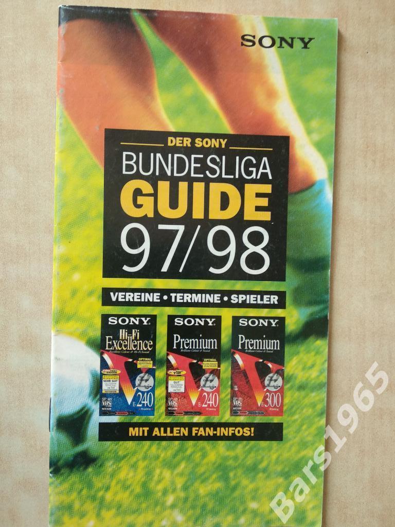 Bundesliga Бундеслига 1997-1998