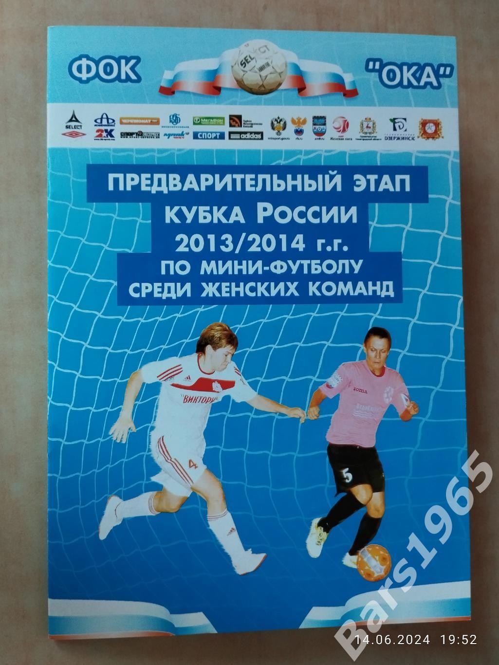 Кубок России 2013-2014 Дзержинск Женщины