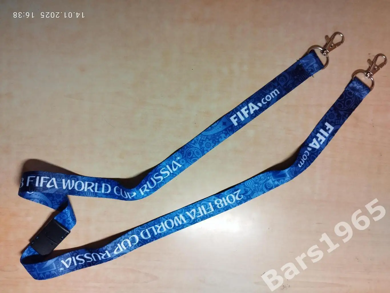 Ремешок для бейджа Чемпионат мира по футболу 2018