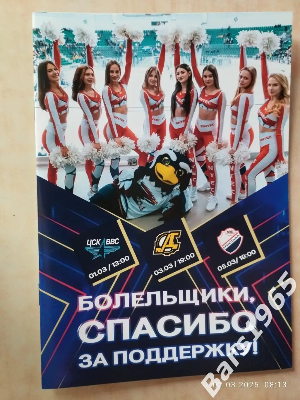 Сокол Красноярск - ЦСК ВВС Самара, Дизель Пенза, Кристалл Саратов 2025