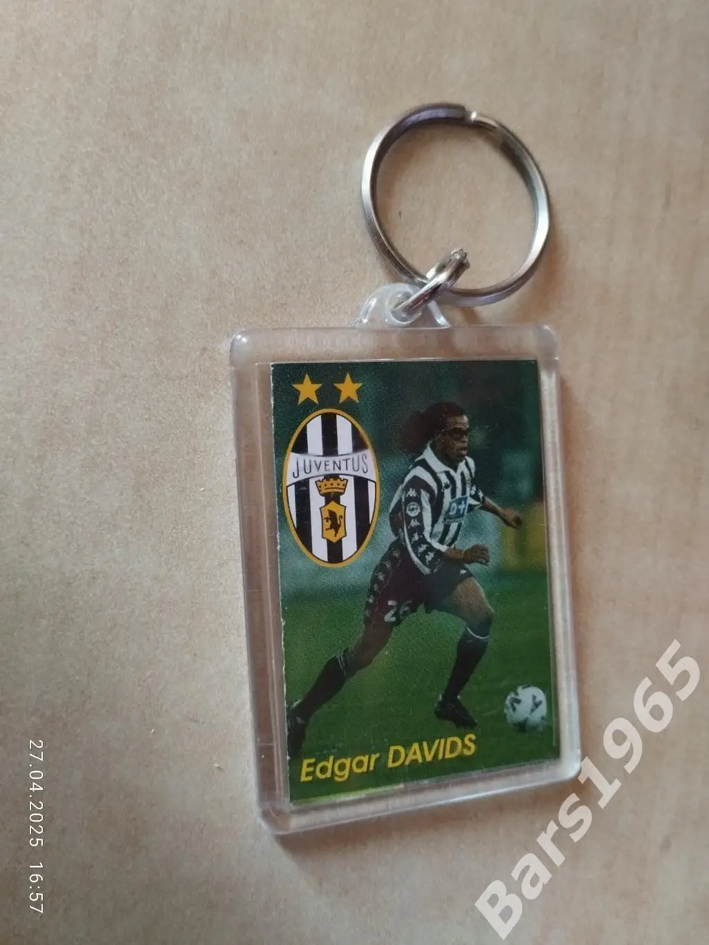 Брелок Edgar Davids Ювентус 1