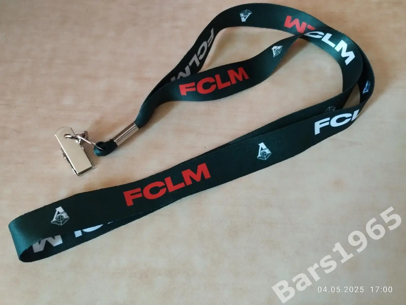Ремешок для бейджа ФК Локомотив Москва 2024-2025