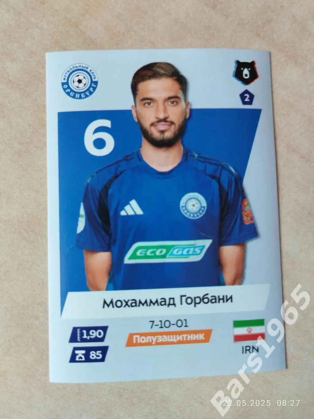 Мохаммад Горбани Оренбург