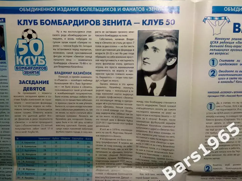 Газета Петрович № 3 (14) 2006 Зенит Санкт-Петербург 2
