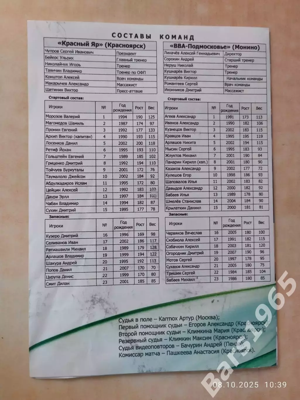 Регби Красный Яр Красноярск - ВВА-Подмосковье Монино 2025 1