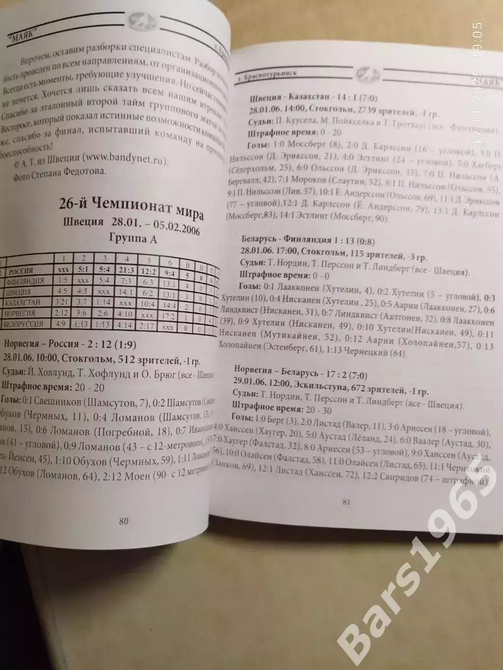 Краснотурьинск 2006-2007 Хоккей с мячом 2