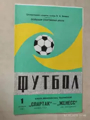 Спартак Москва - Женесс Люксембург 1980