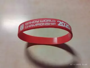 Браслет Чемпионат Европы по хоккею с мячом 2020