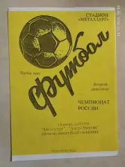 Металлург Новокузнецк - Амур-Энергия Благовещенск 1998