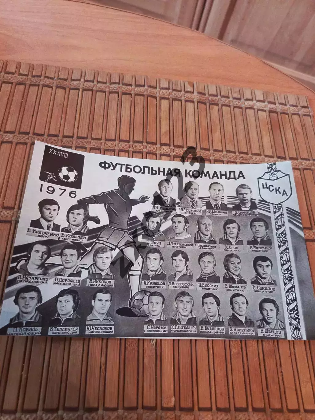 ЦСКА МОСКВА 1976