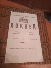 РАСПРОДАЖА!!!! ХИМИК ВОСКРЕСЕНСК - СПАРТАК (МОСКВА) 4.11.1989.