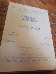 РАСПРОДАЖА!!!! ХИМИК ВОСКРЕСЕНСК - ДИНАМО МОСКВА 6.11.1993.