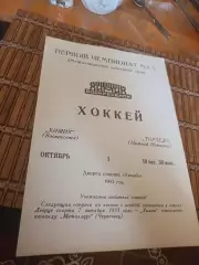 РАСПРОДАЖА!!!! ХИМИК ВОСКРЕСЕНСК - ТОРПЕДО НИЖНИЙ НОВГОРОД 1.10. 1993.